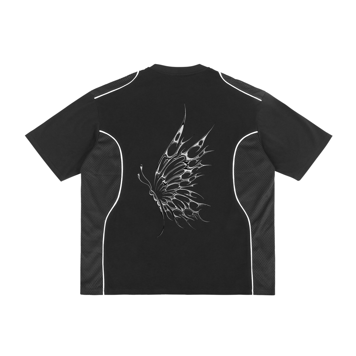 Chou Piped Panel T-Shirt