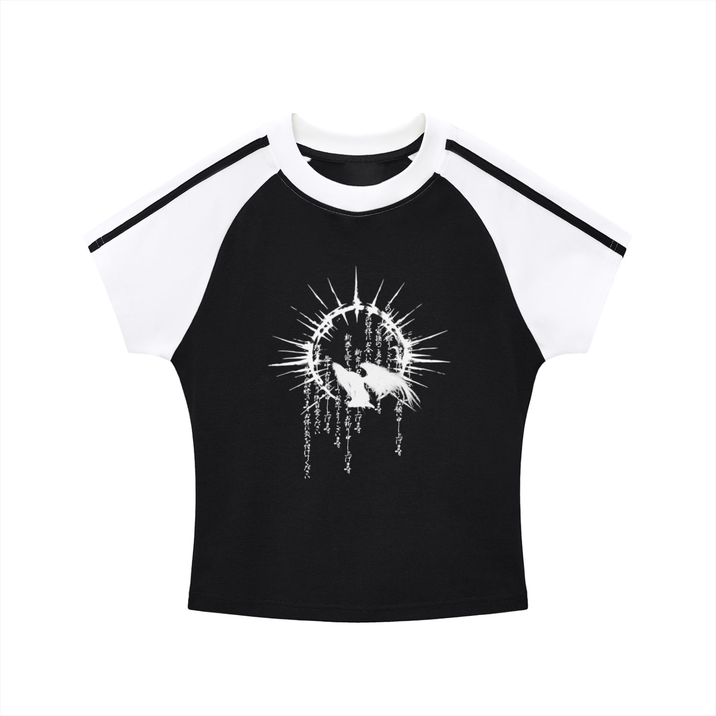 Tennyo Womens Raglan  Sleeve T-Shirt
